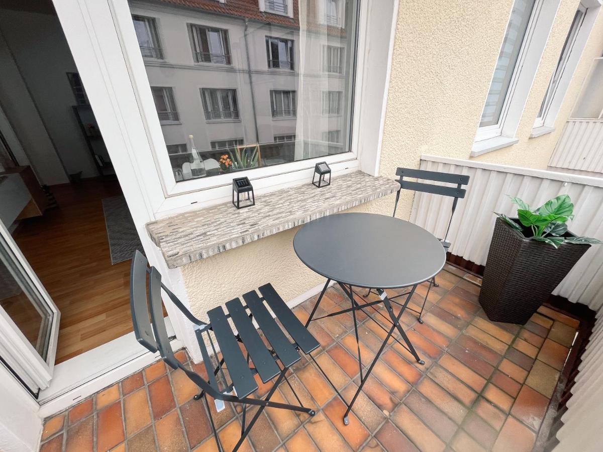 Apartment Mit Grossem Balkon In Hannover Nordstadt Exterior foto